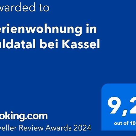 Ferienwohnung In Fuldatal Bei Kassel Exterior foto
